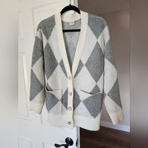Abercrombie oversized cardigan sweater